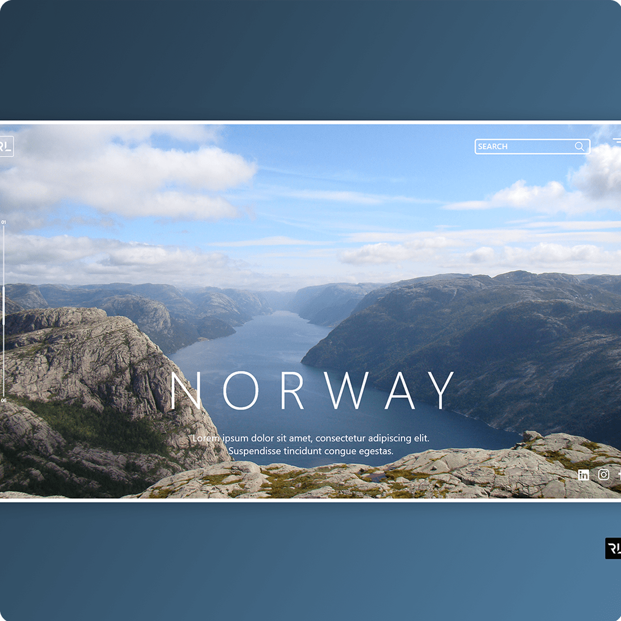 Conception UI Design - Norway